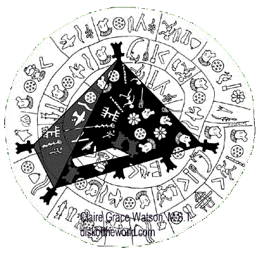 Interior Pyramid, Phaistos Disk