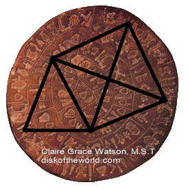 Phaistos Disk  Pyramid Geometry