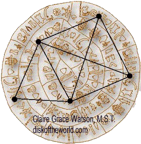 Phaistos Disk Pyramid Geometry