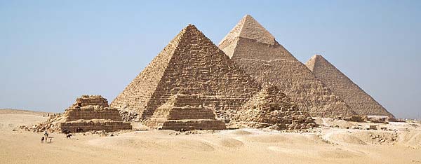 6 pyramids at Giza