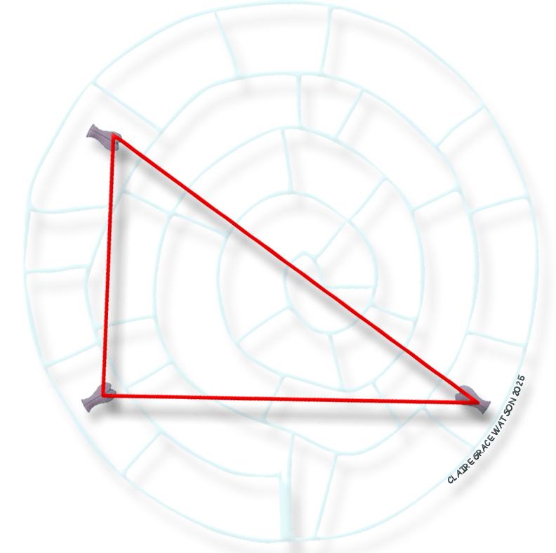 Phaistos Disk, Right Triangle