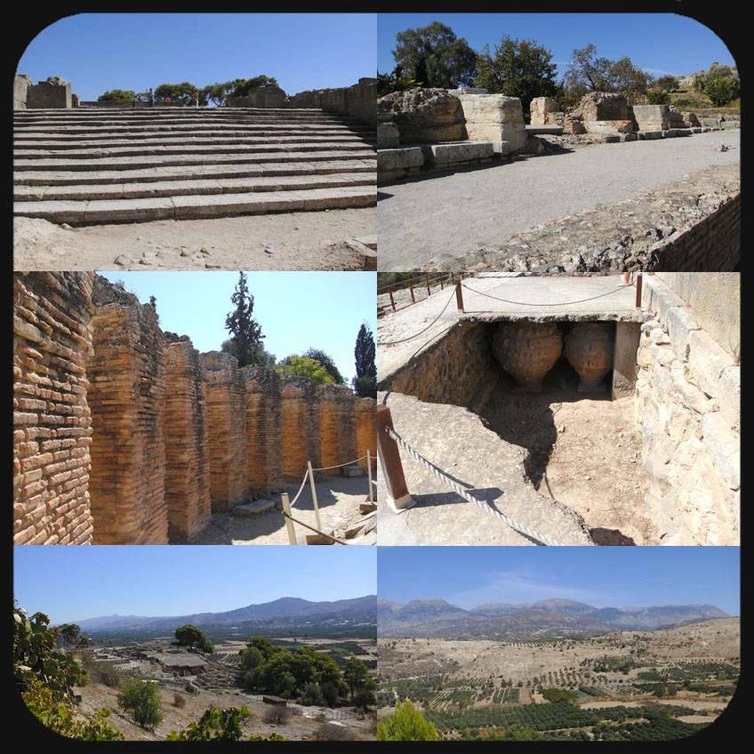 Ruins at Phaistos, Crete