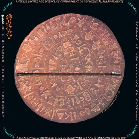 Phaistos Disk, Diameter