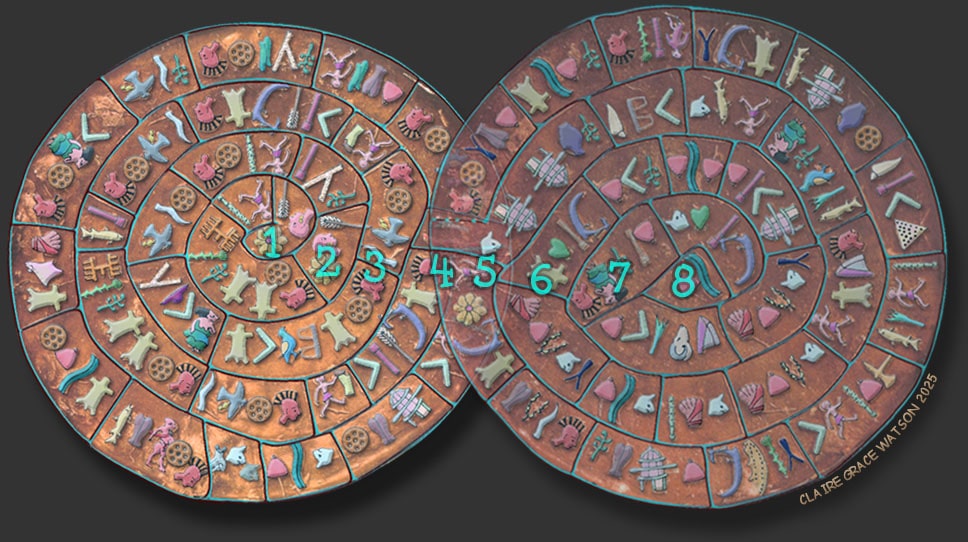Phaistos Disk Ogdoad