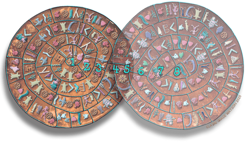 Phaistos Disk Ogdoad