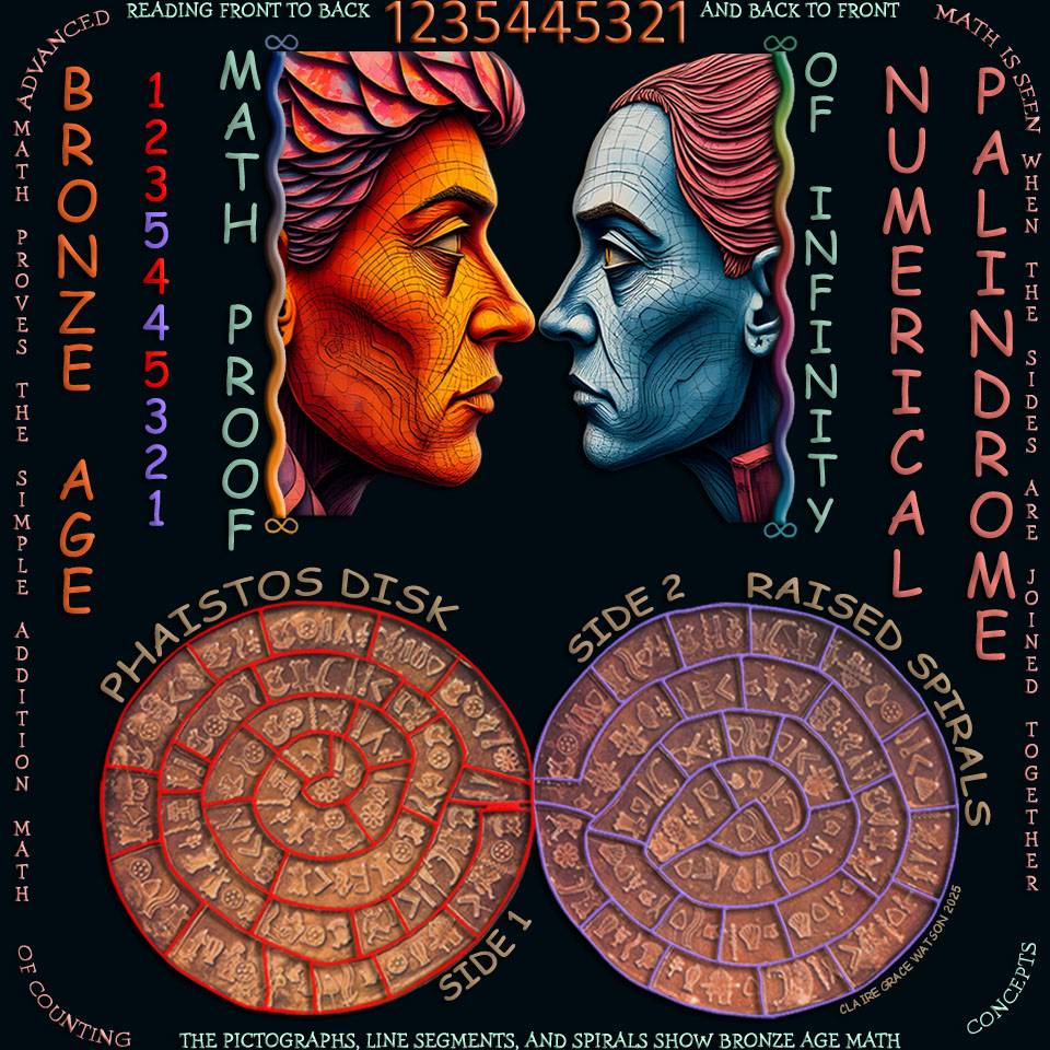 Phaistos Disk Numerical Palindrome