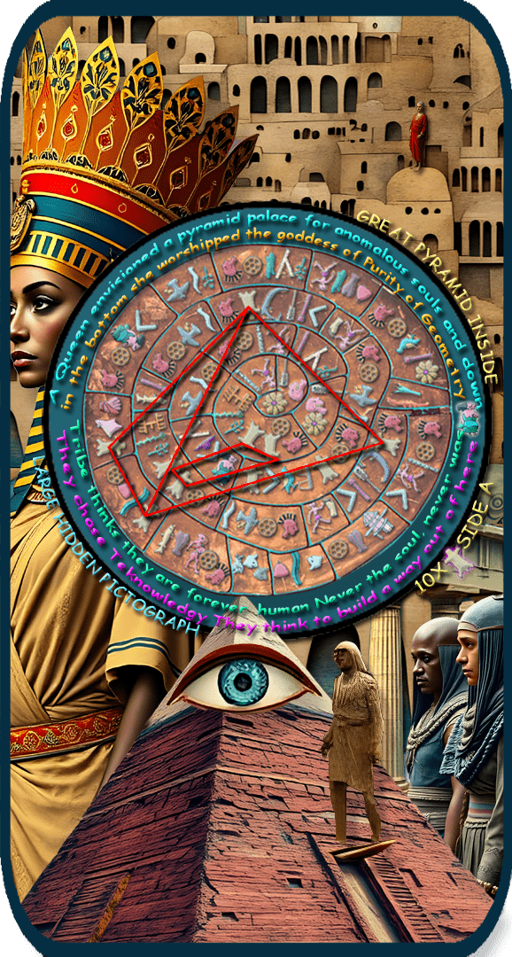 Interior Pyramid, Phaistos Disk