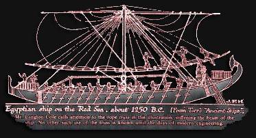 Ship with Rope Truss