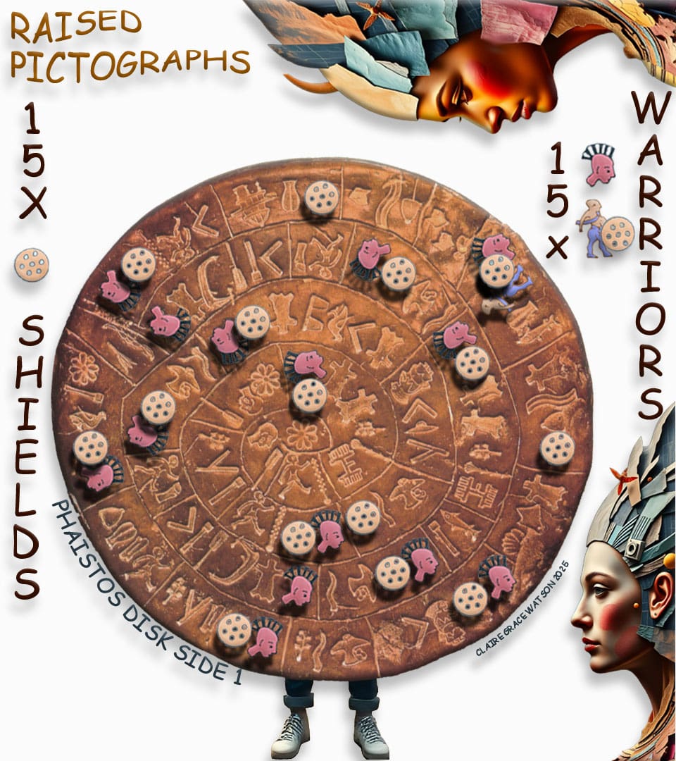 Phaistos Disk Pictographs