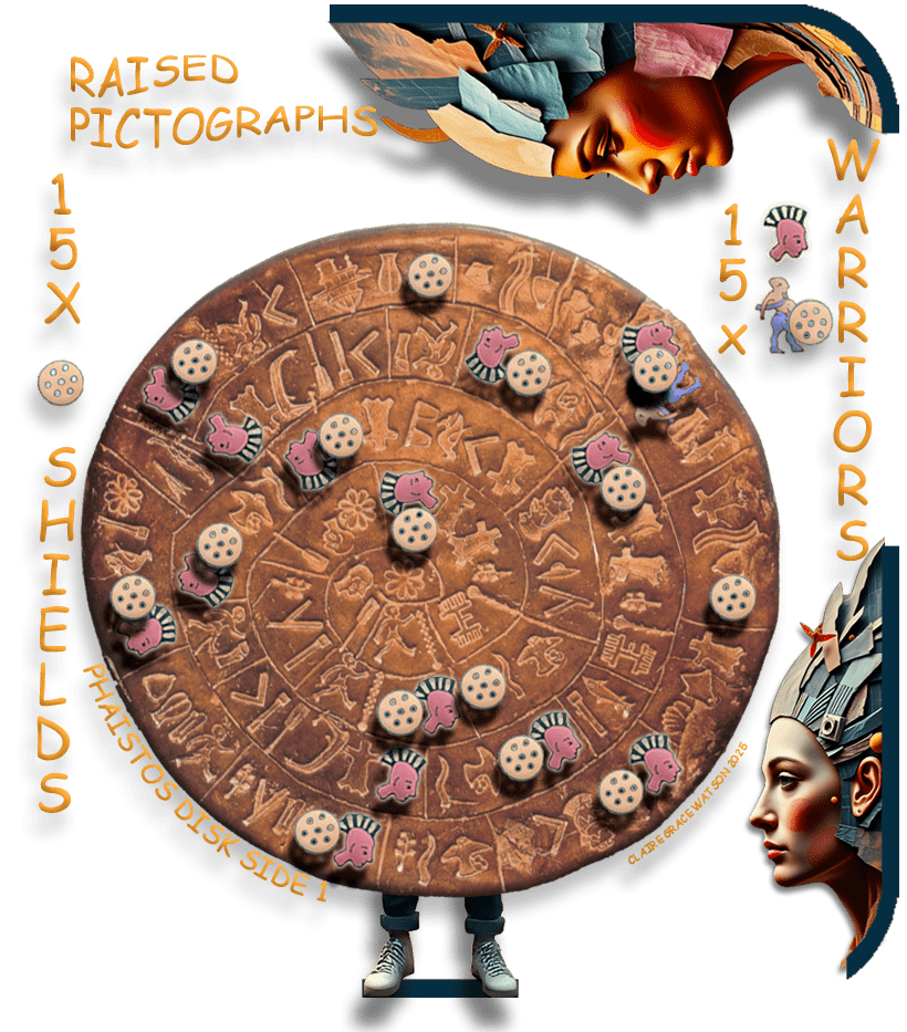 Phaistos Disk Pictographs