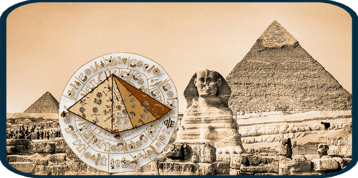 Great Pyramid, Phaistos Disk tracing