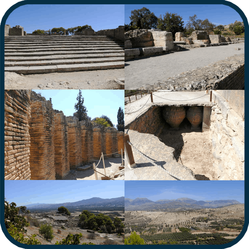 Ruins at Phaistos, Crete