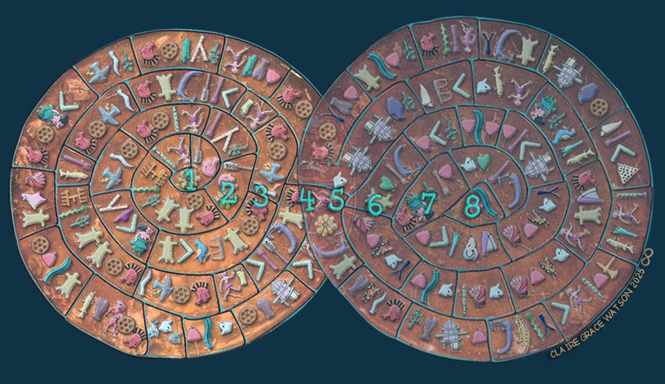 Phaistos Disk Ogdoad