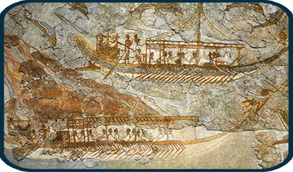 Minoan Ferries Fresco