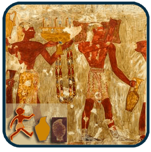 Minoans bringing gifts to the Pharaoh