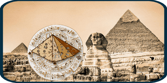 Great Pyramid, Phaistos Disk tracing
