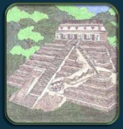 Pacal's Sarcophagus Pyramid Tomb