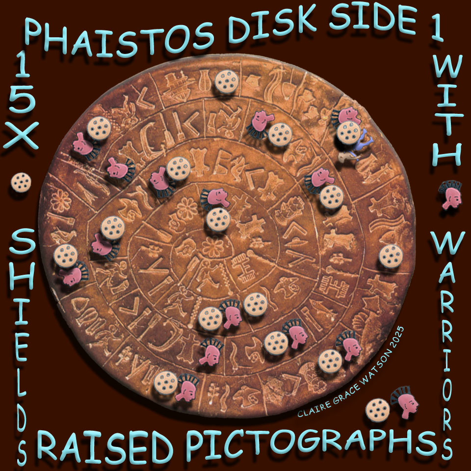 Phaistos Disk Pictographs